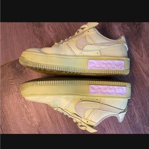 Neon Nike Air Force ones fontanka